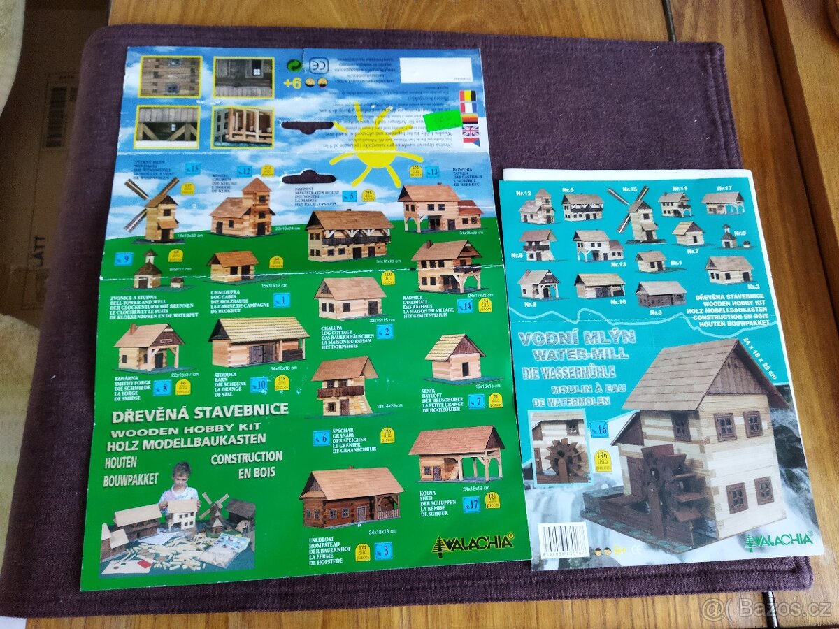 dekorační model "vodní mlýn" - 9