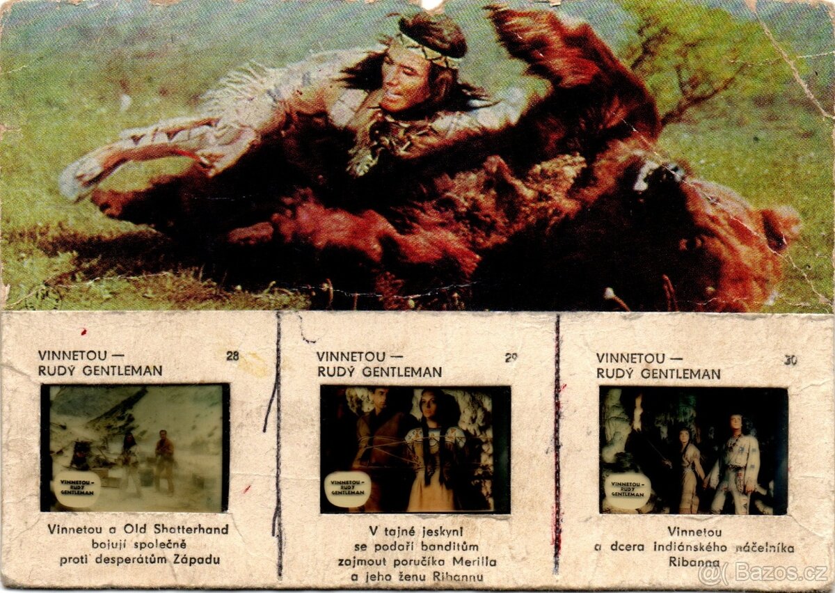 VINNETOU POHLEDY S DIAPOZITIVMI - 9