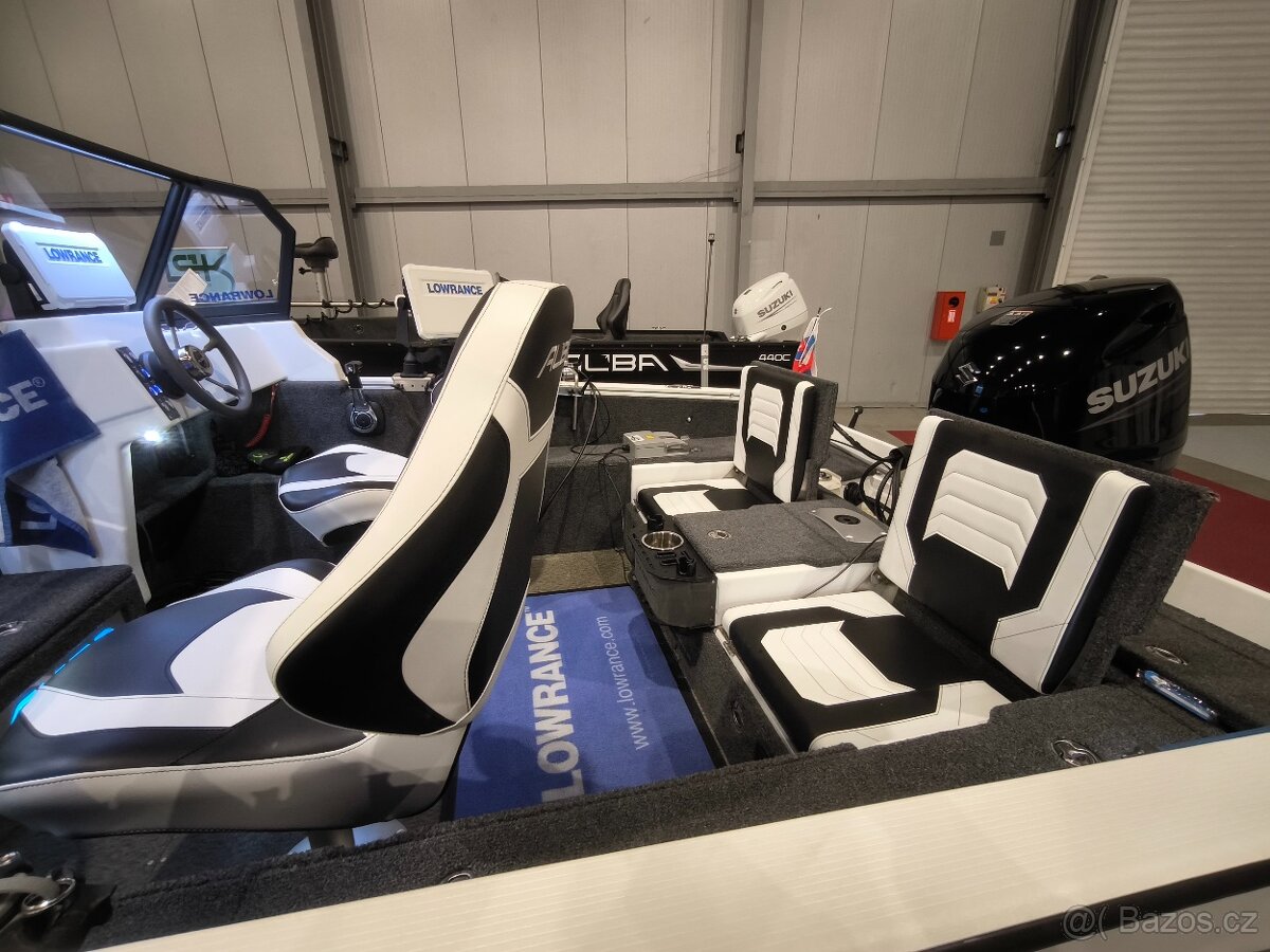 Prodám špičkový rybářský hliníkový člun ALBA 460 - 9