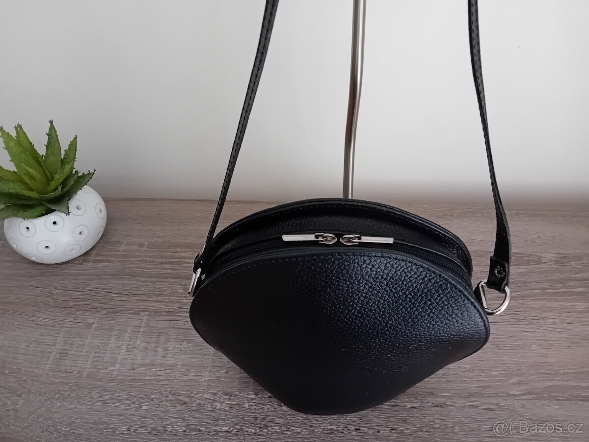 Genuine Leather dámská malá kabelka kožená - 9