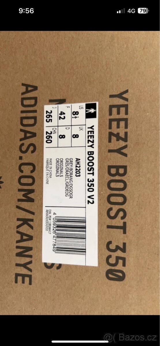 Prodám Adidas Yeezy Boost - 9