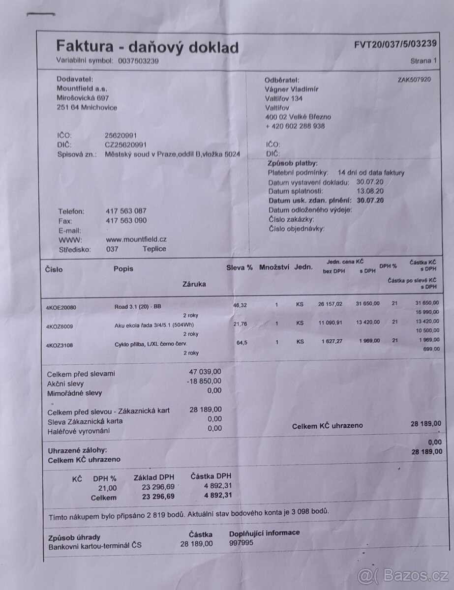 Elektrokolo Road 3.1.(20) BB - 9