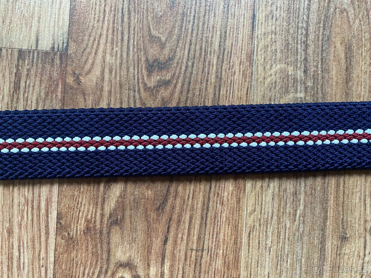 Nový pánský pružný opasek Bandi - L/XL, modrý do fialové - 9