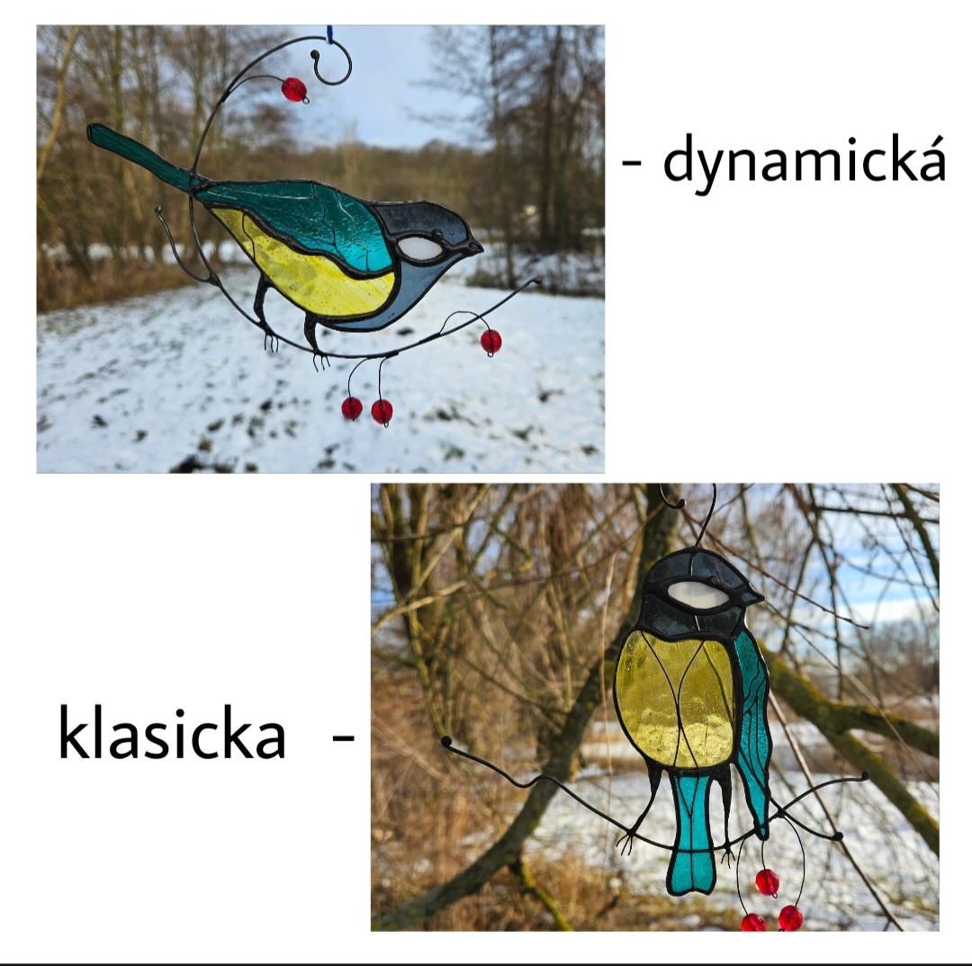 Vitrážová Sýkorka - 9