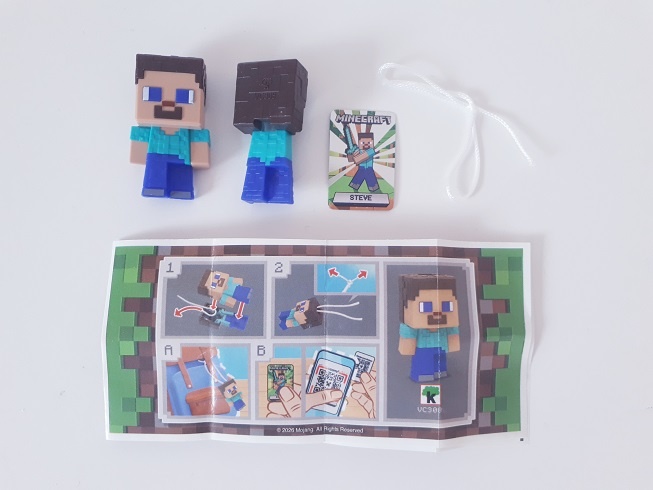 MINECRAFT FIGURKY • ALEX • STEVE • CREPER - 9