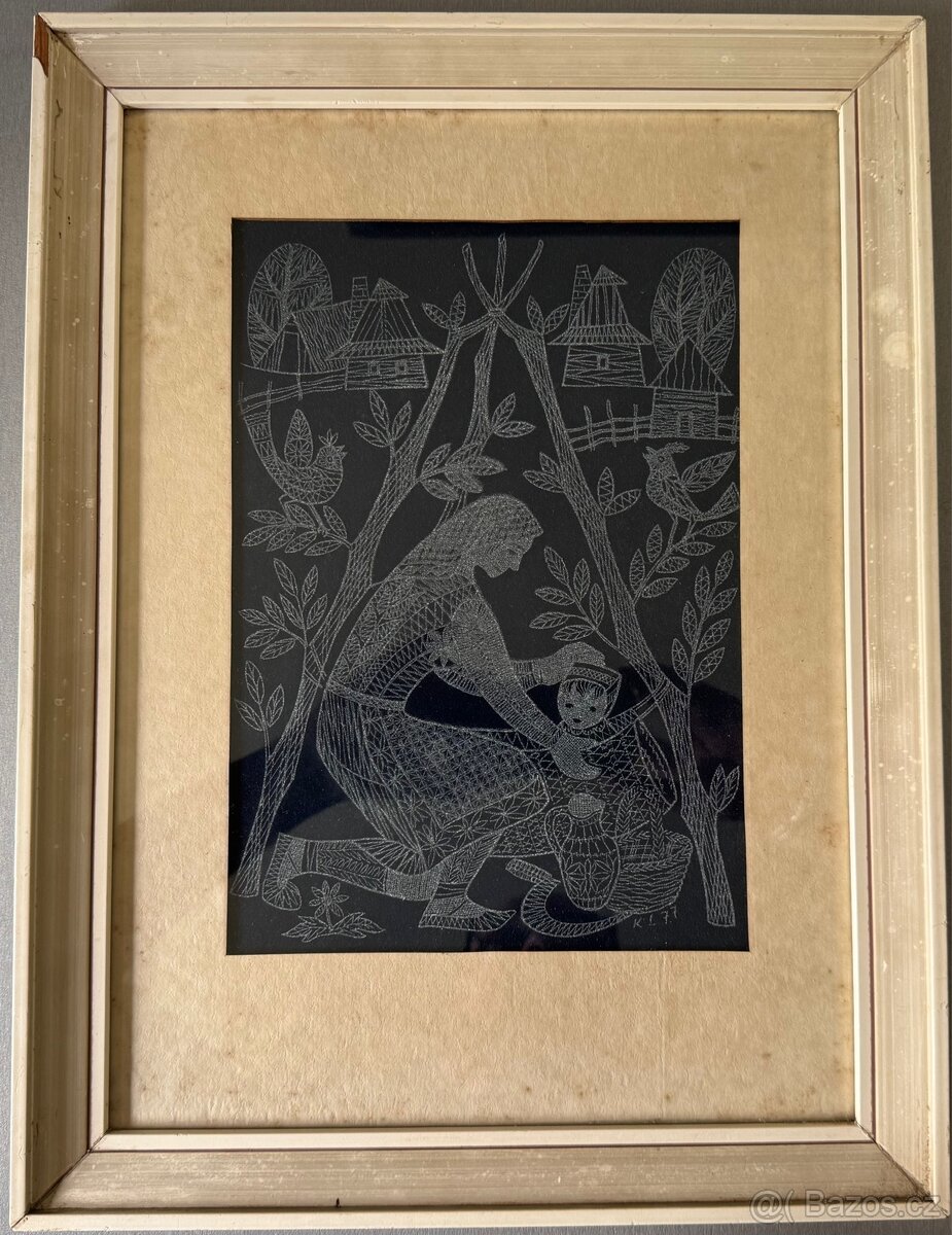 Obraz Karel Langer Valašský život - 9