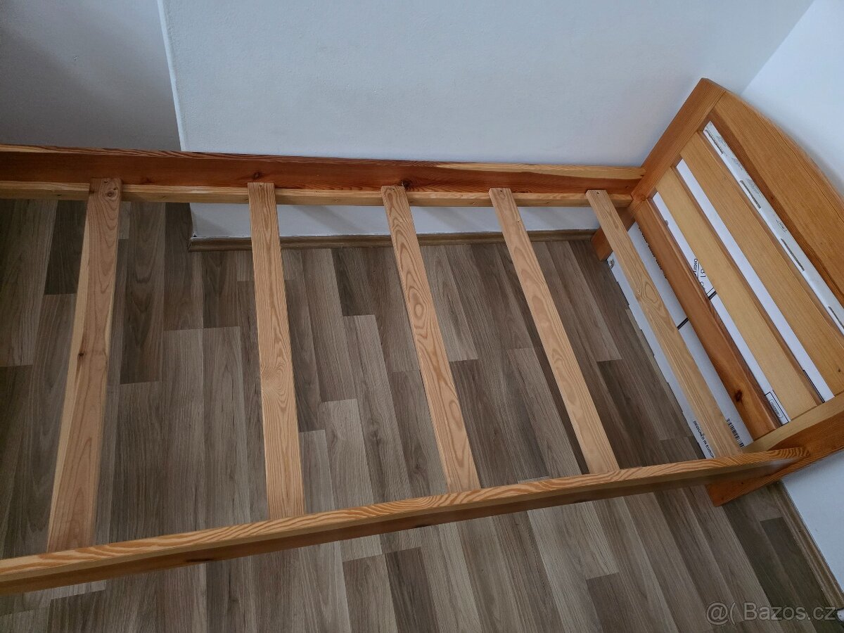 Postel jednolůžko 90x200 cm - 9