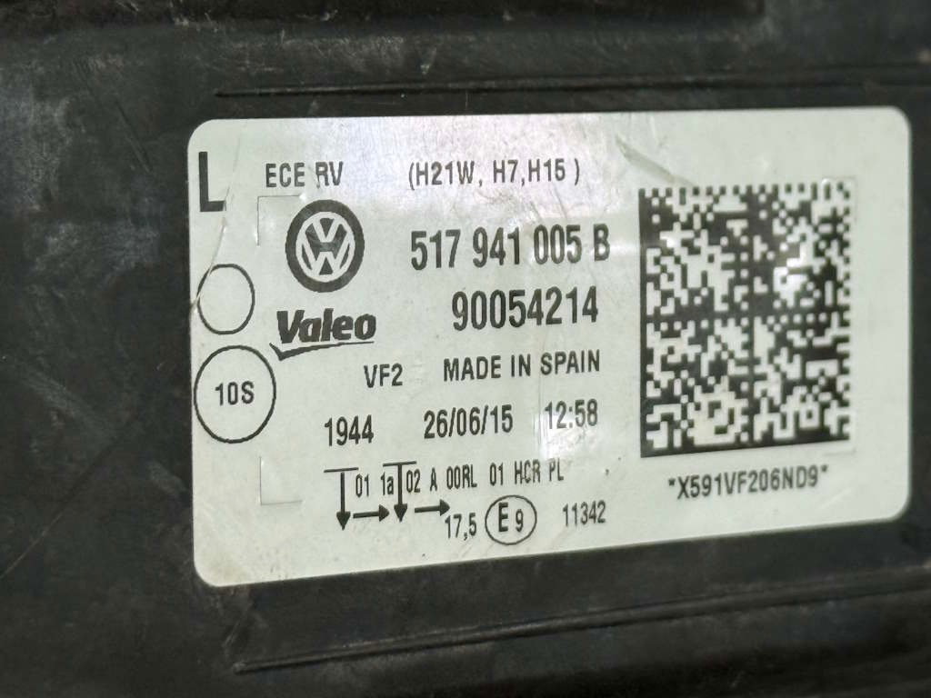 GOLF 7 SPORTSVAN 14-20 - 51 - světlo LP - 517941005B - 9