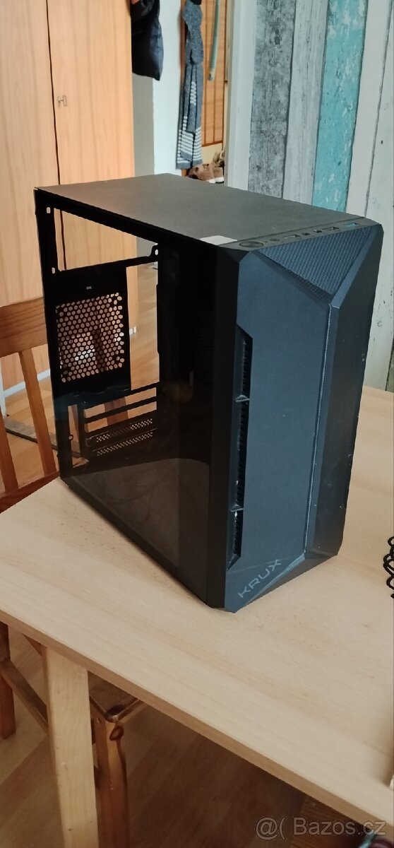 Herní mini PC skříň mATX, micro ATX se zdrojem - 9