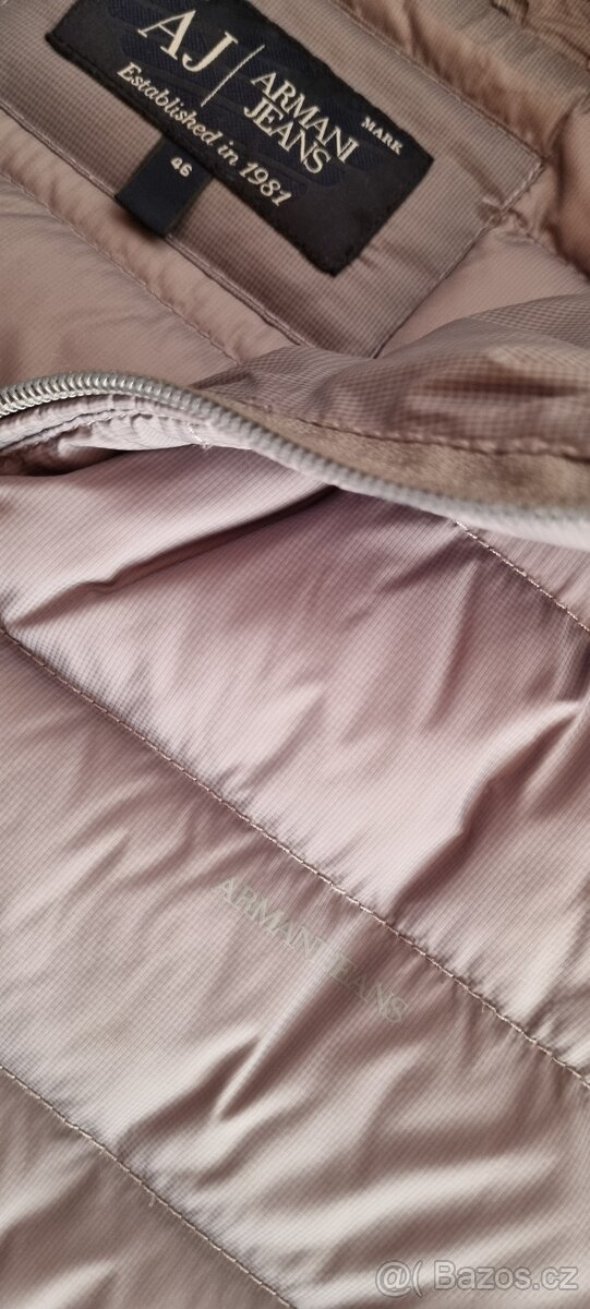 Armani Jeans Bunda péřová s kapicí NOVÁ - 9