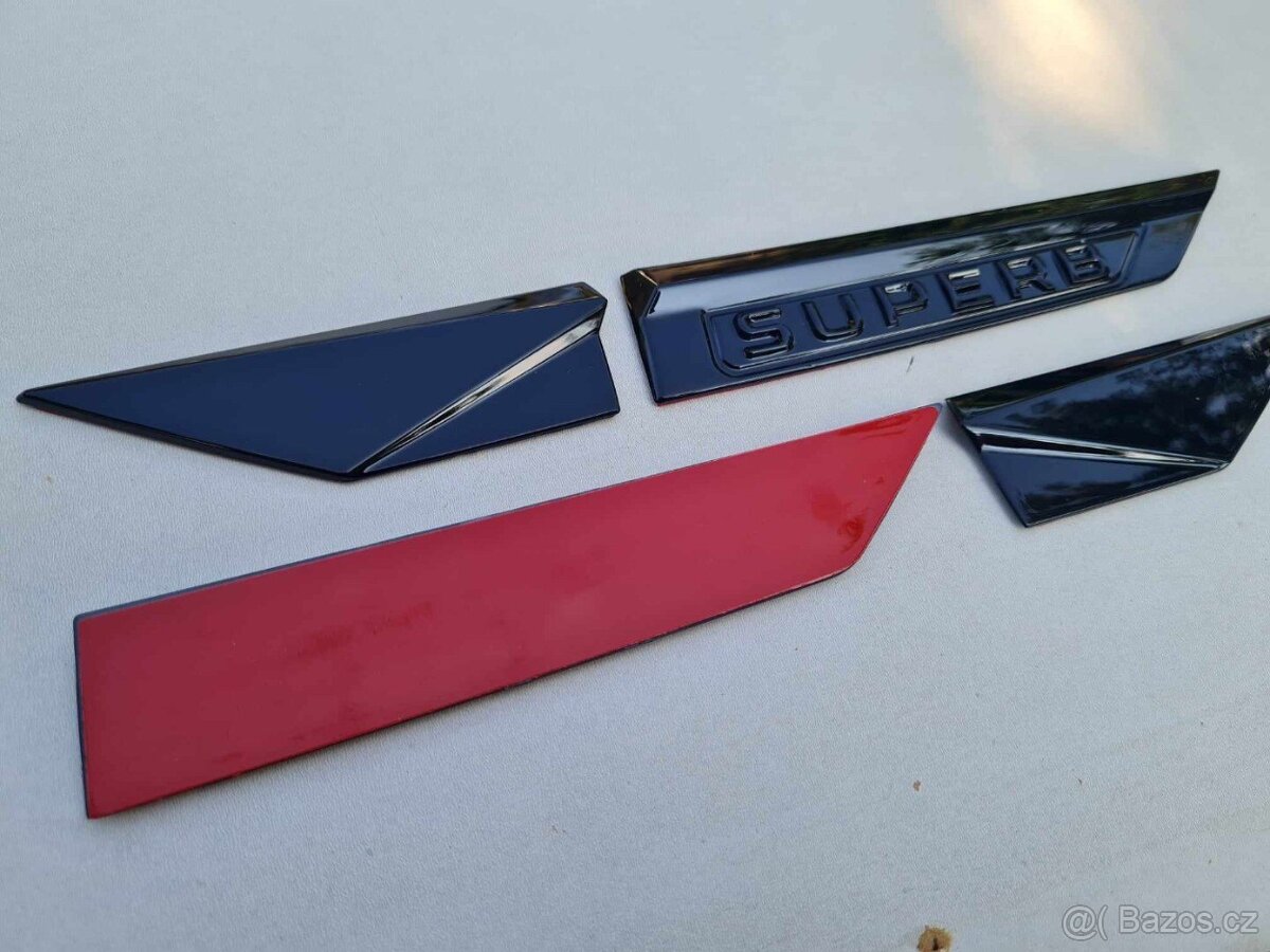 Čierne nápisy na blatník pre ŠKODA modely - 9