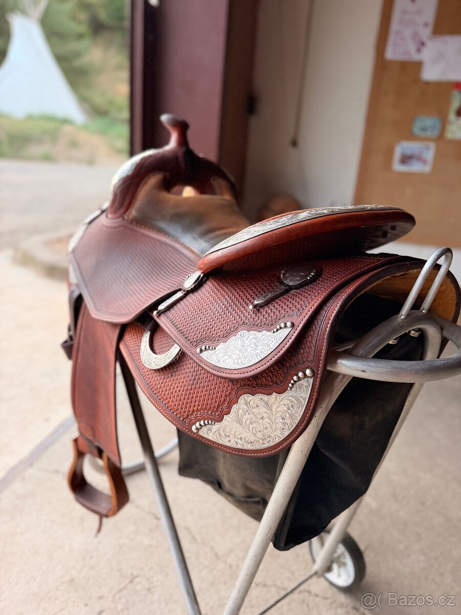 Westernové sedlo Bob’s Custom Saddle | 16” | Reining - 9