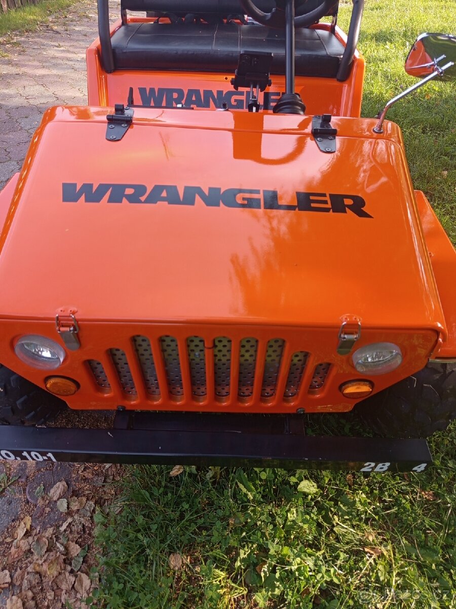 Elektrické autíčko 1200w(Jeep Willys) - 9