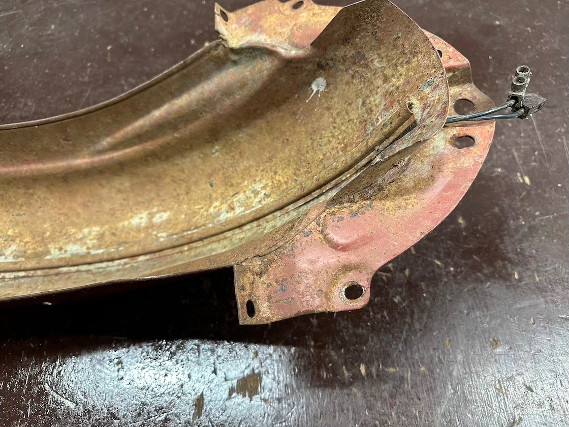 Zadní blatník so sklíčkom JAWA 250/353 350/354 kývačka - 9