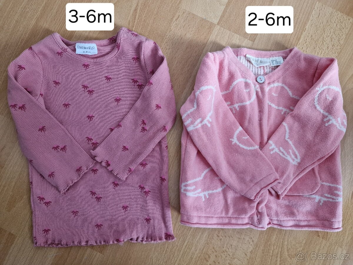 Oblečení holčička 56-68 jaro/léto - 9