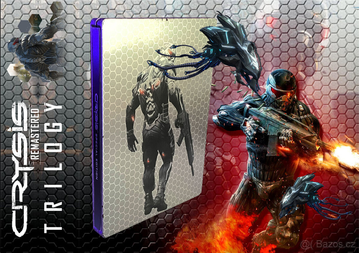 CRYSIS REMASTRED trilogy PS4 + FIGURE ALCATRAZ 2 LED - 9