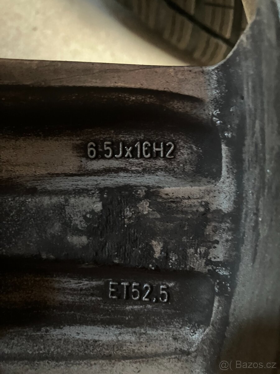 Alu kola FORD // 6x celoroční pneu 205 / 55 R16 - 9