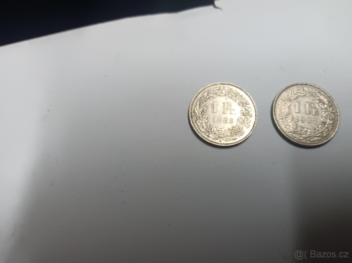 Mince Československo, Švýcarsko - 9