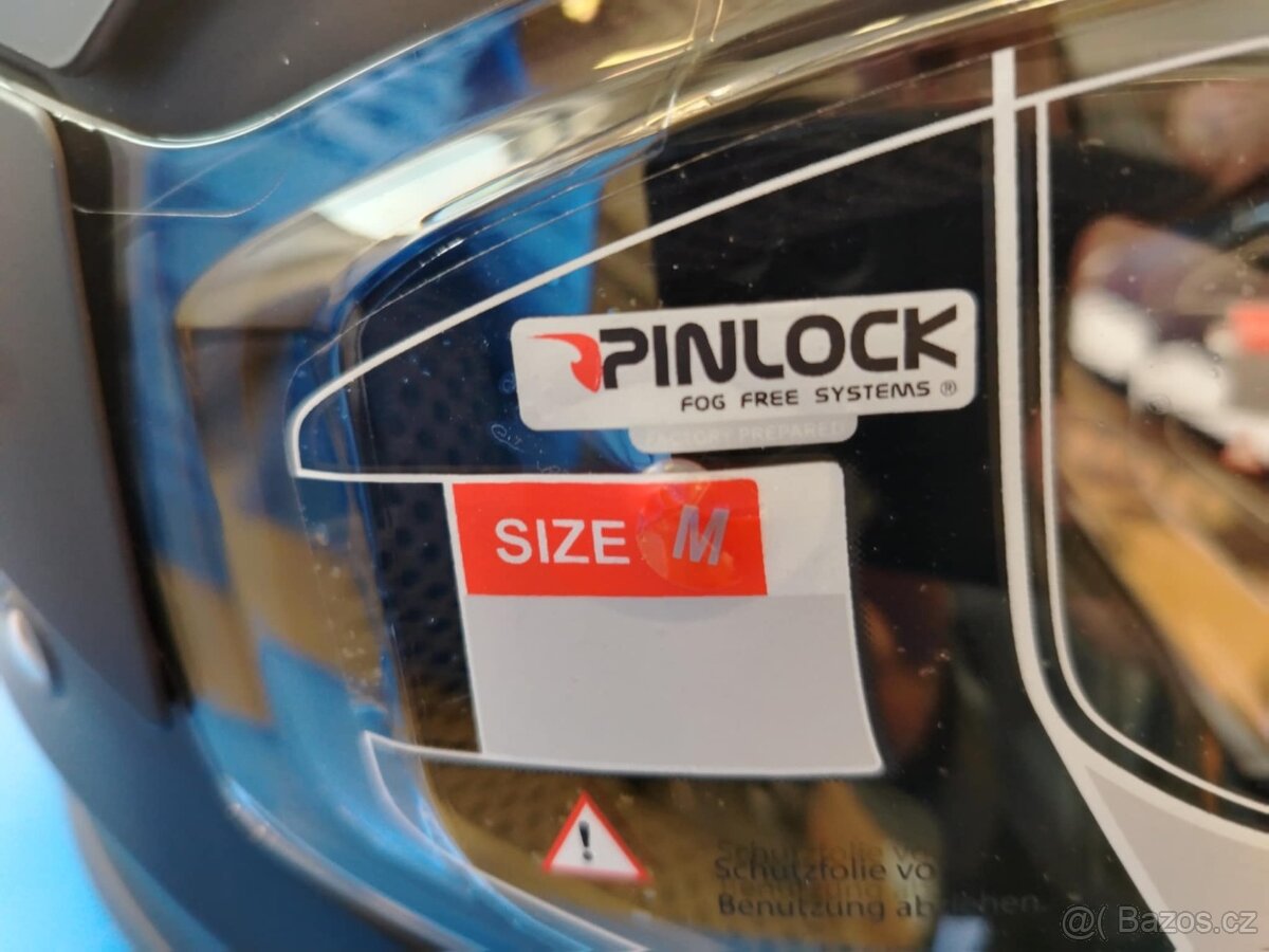 přilba IXS209 černá matná nová, velikost M - 9