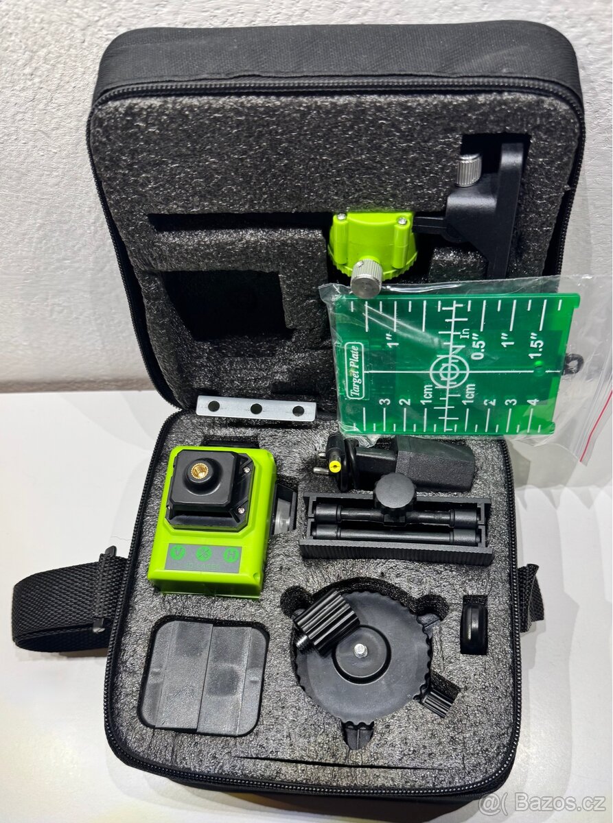 Laserová vodováha MINI 3D / 4D – zelený laser, samonivelace - 9