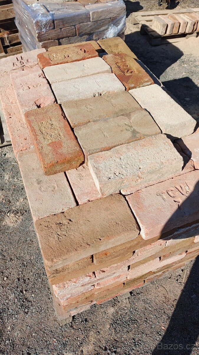 Staré pálené cihly MIX A+B - 9