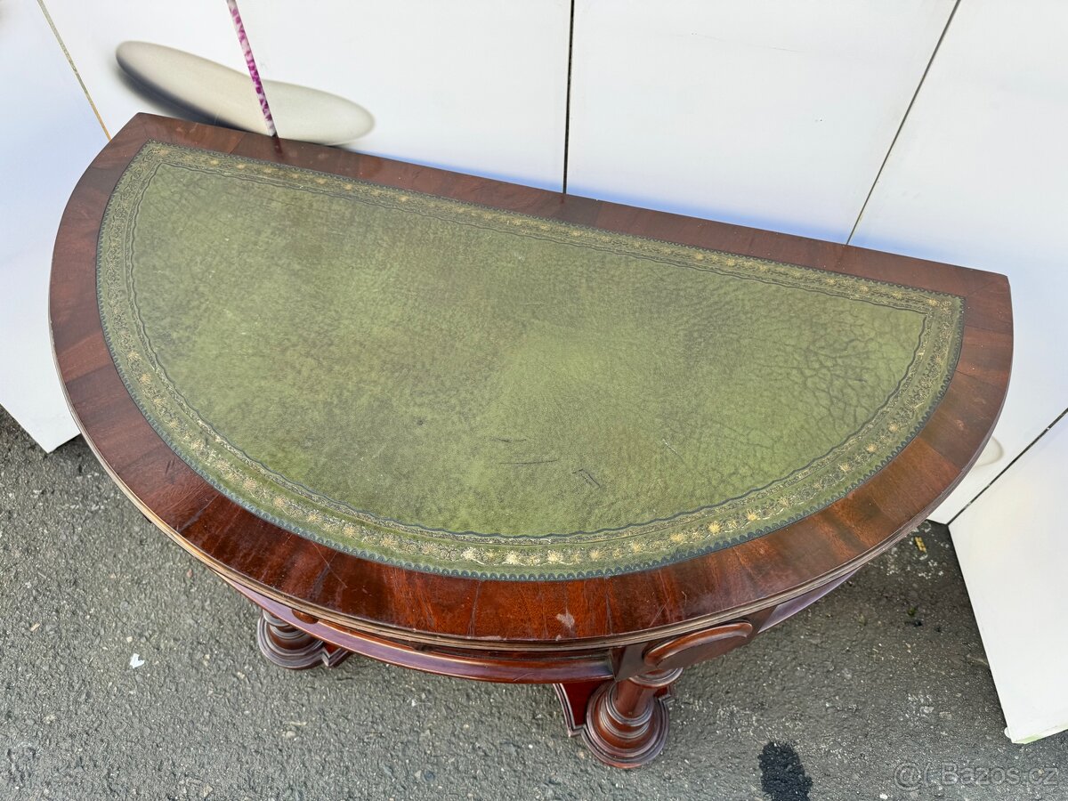 Krásný starý velký Anglický konzolový stůl ANGLIE - 9