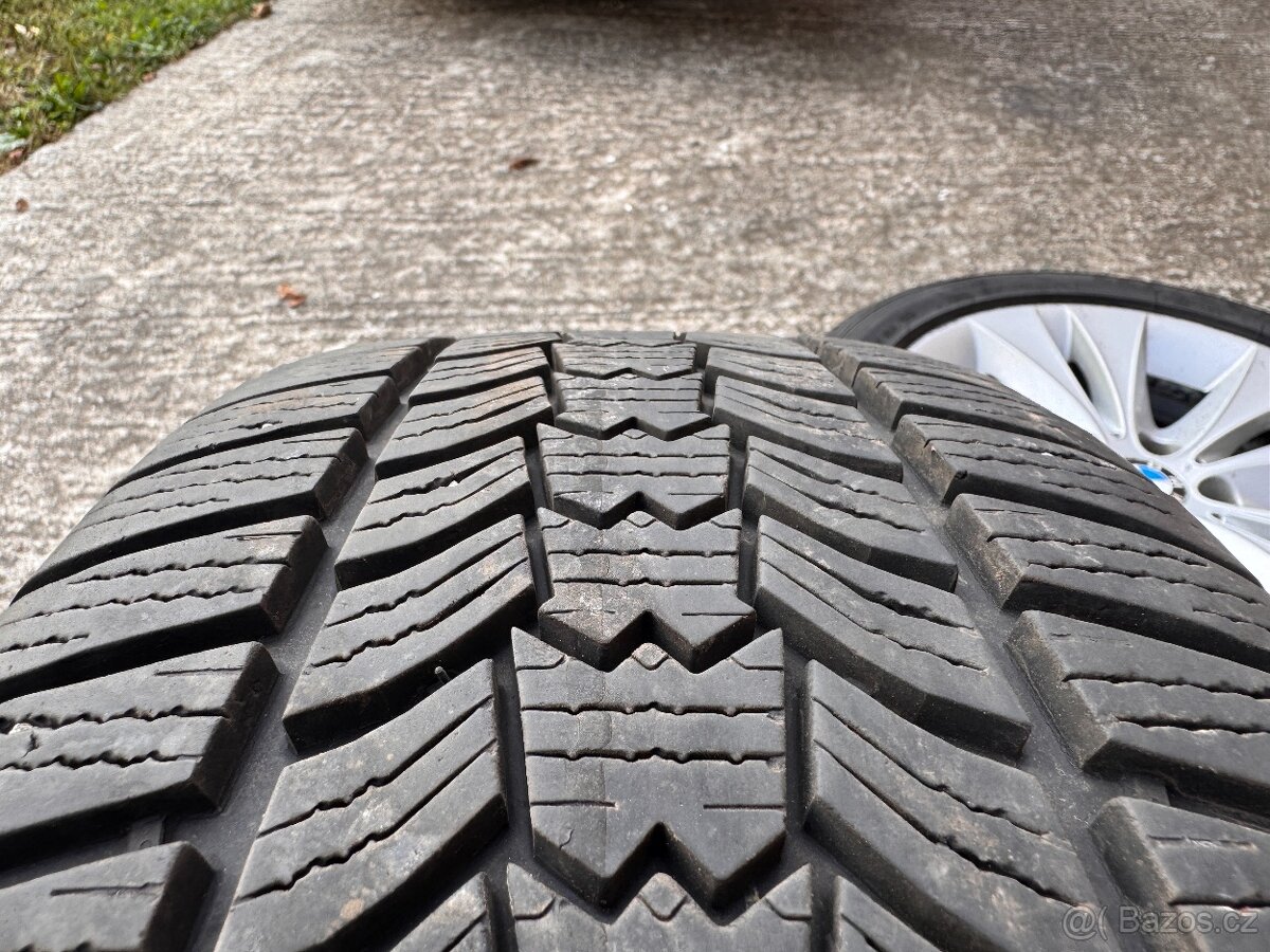 Originál BMW kola R17 na zimních pneu 225/50 R17 - 9