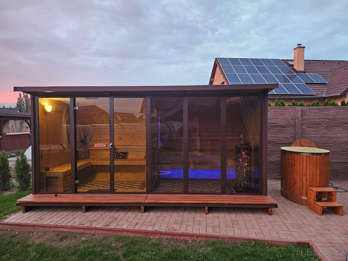 Panoramatická sauna Horizont M6 - 9