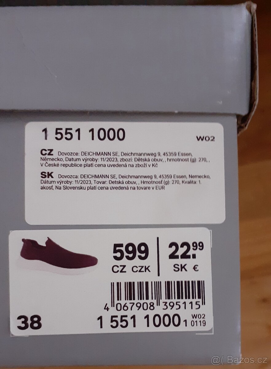 Černé slip-on tenisky - 9