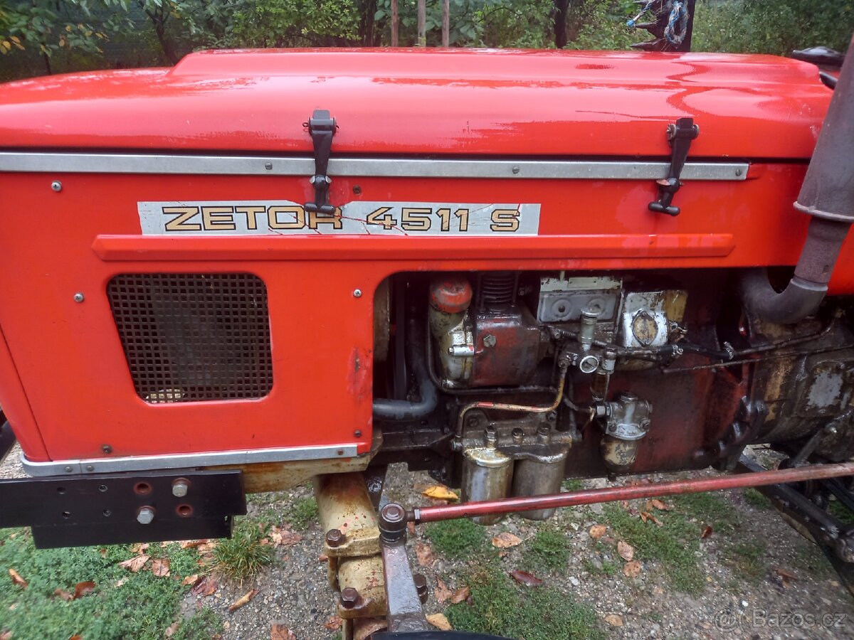 Zetor 4511s cabrio, platné doklady, velmi dobrý stav - 9