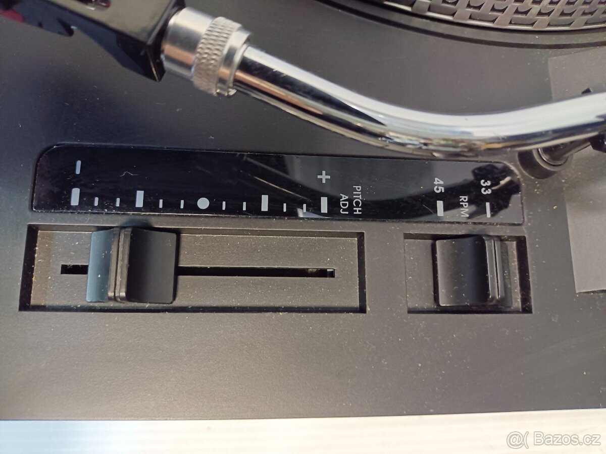 GRAMO Medion MD83821, poloautomat, USB, SD, stroboscop - 9