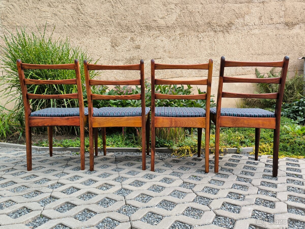 Retro dřevěné jídelní židle TON - Brusel 70. léta - 9