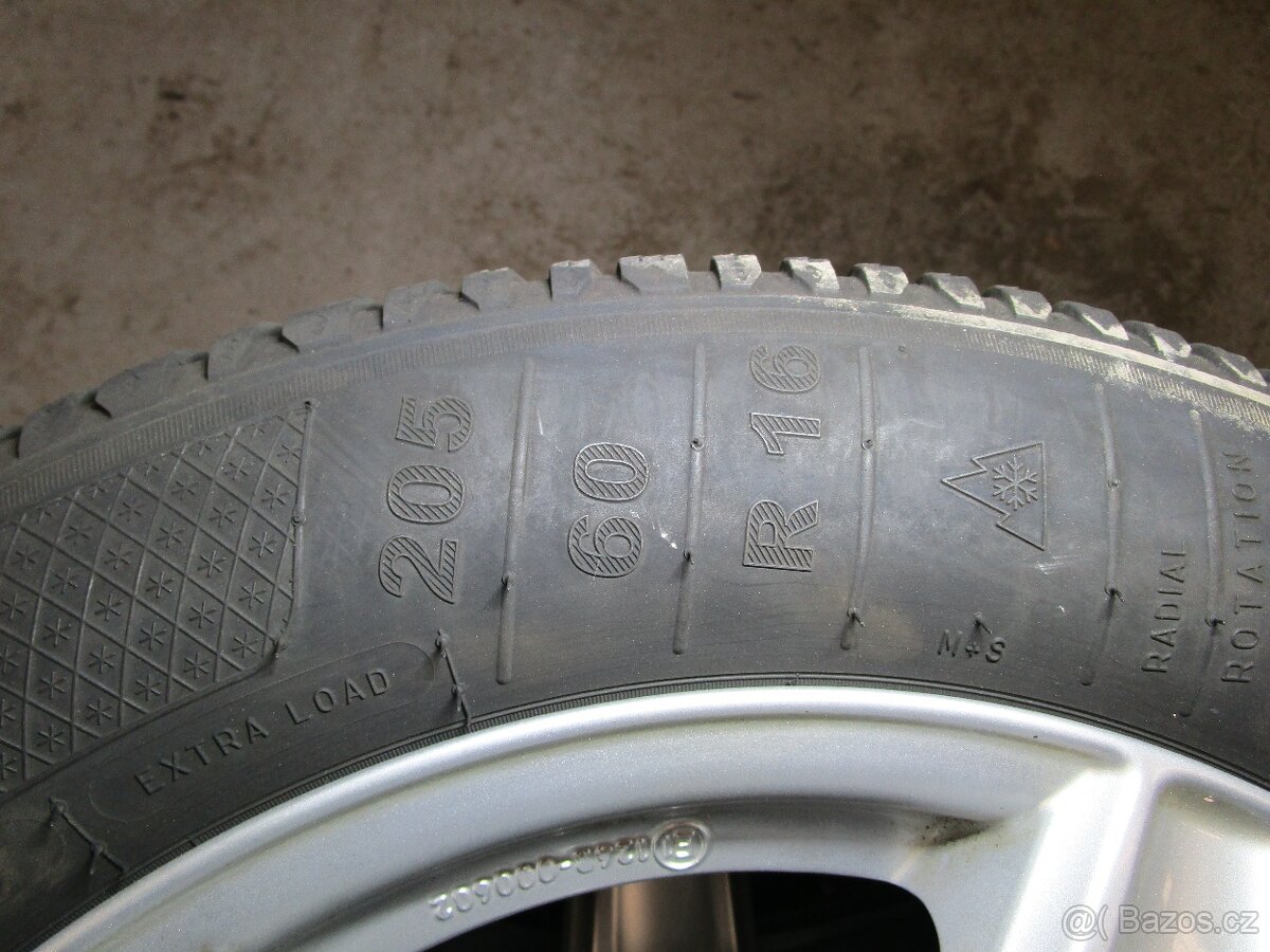 ALU kola 16" Dezent, 205/60/R16 zimní, 5x112 - 9