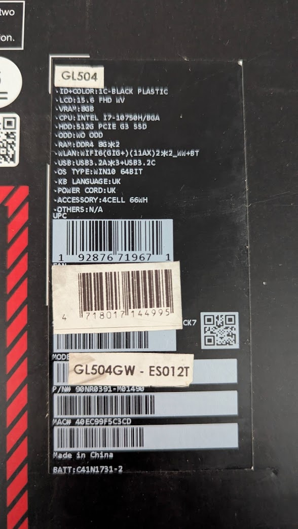 HERNÍ ASUS ROG Strix G15 15.6" FHD i7 16GB 1TB SSD RTX207 - 9