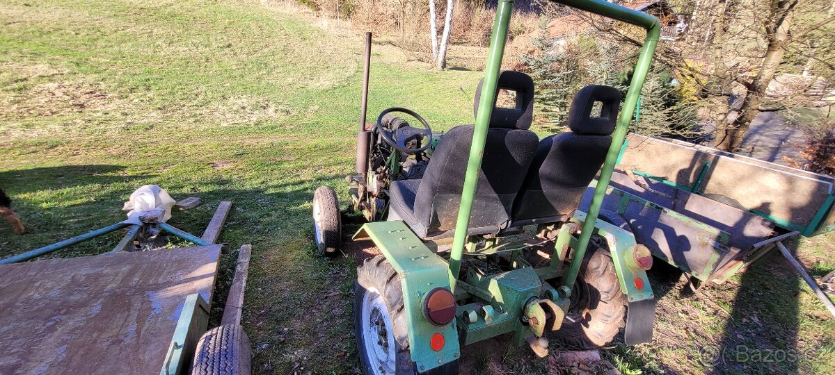 Prodám traktůrek s hydraulickou károu. - 9