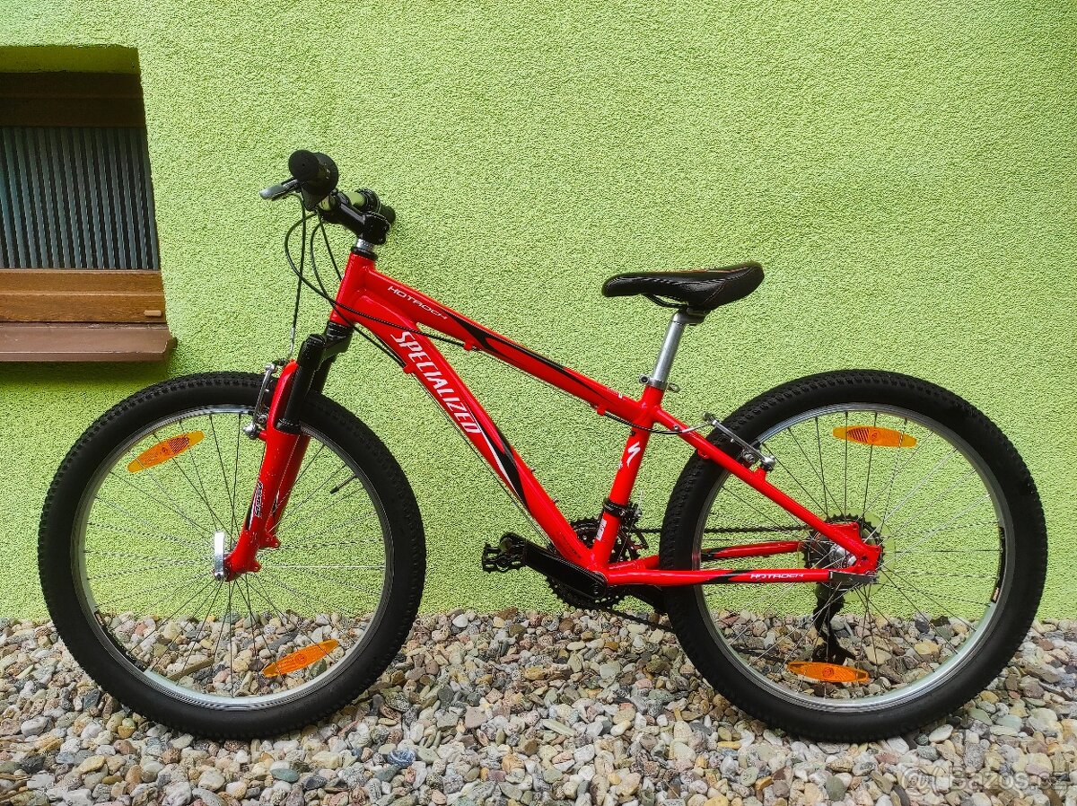 Značkové dětské kolo SPECIALIZED 24" (červená) - 9