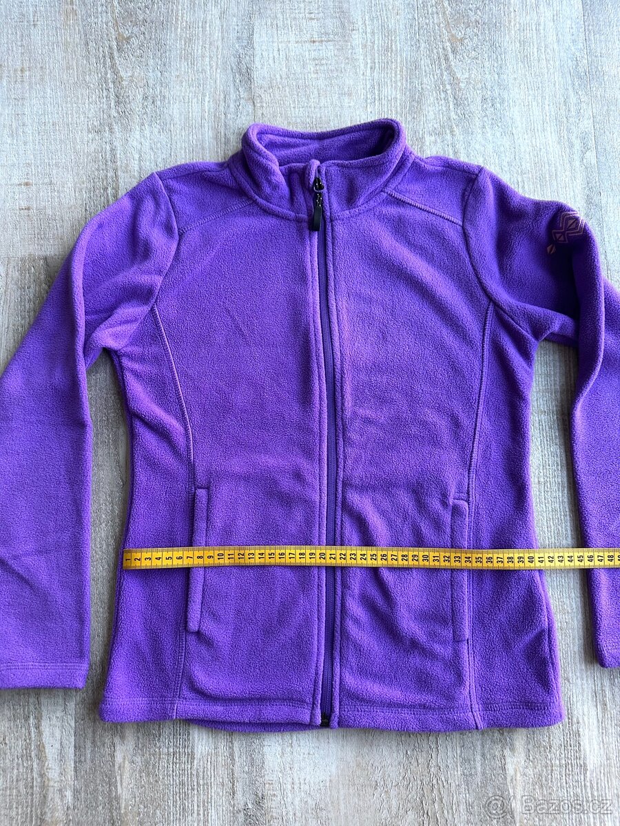 Fleecová mikina Crivit, vel. 146-152, NOVÁ, fialová - 9