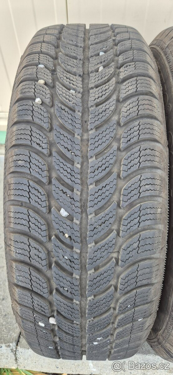 Plechové disky Škoda VW 5x112 6x15 ET47 195/65r15 zimni - 9