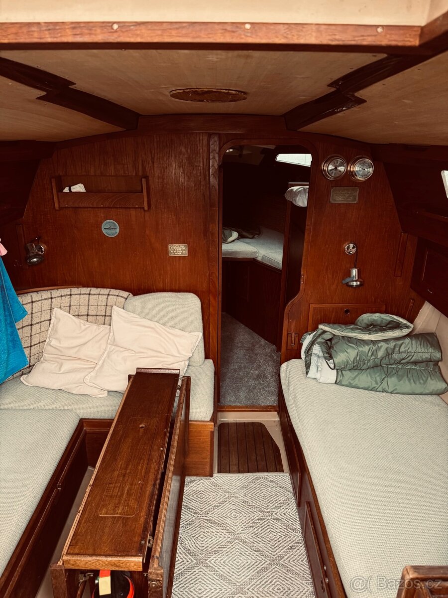 Dánská kajutová plachetnice Bandholm 27 s vlekem - 9