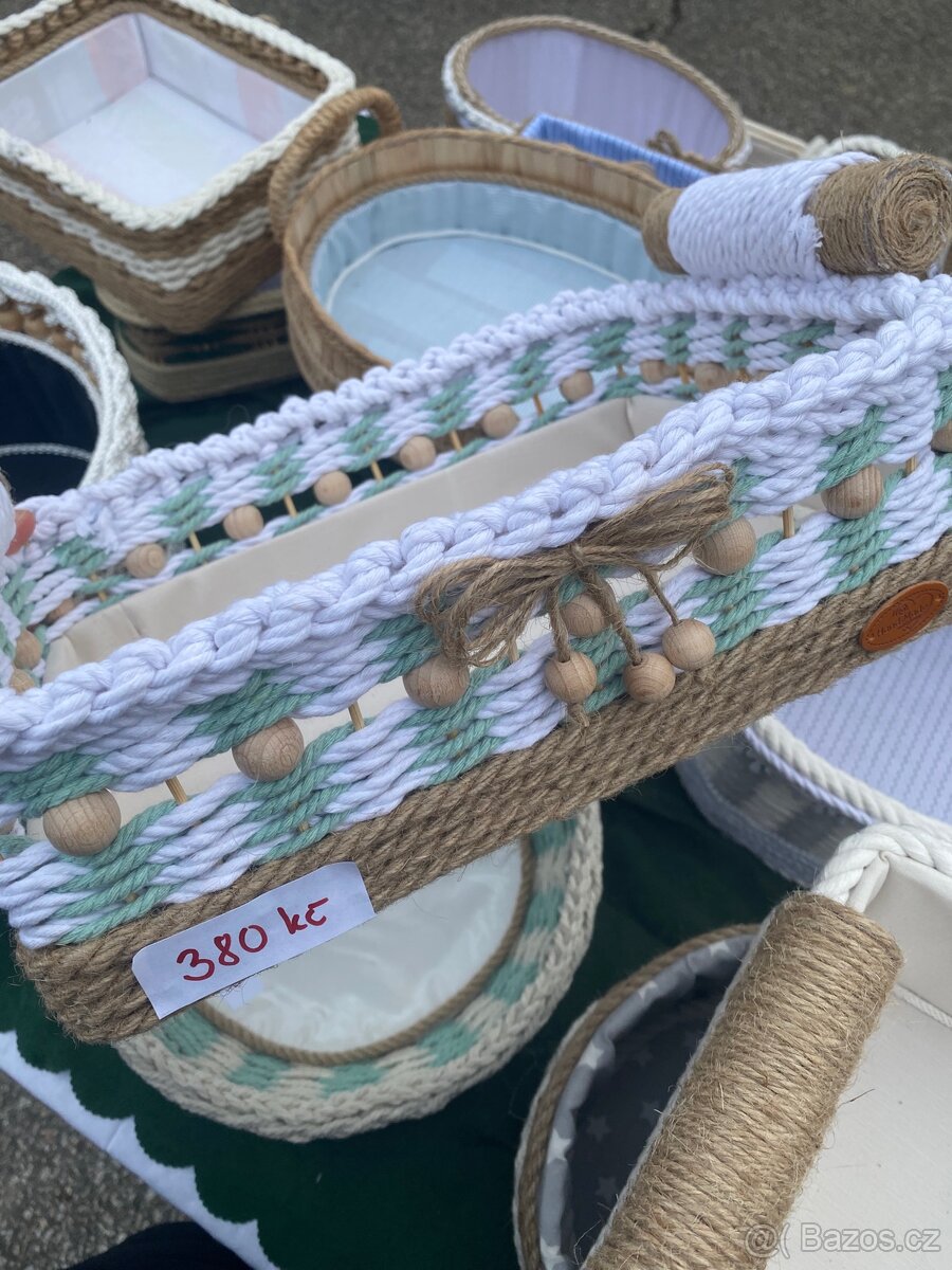 Ručně vyráběné košíky a košíčky - 9