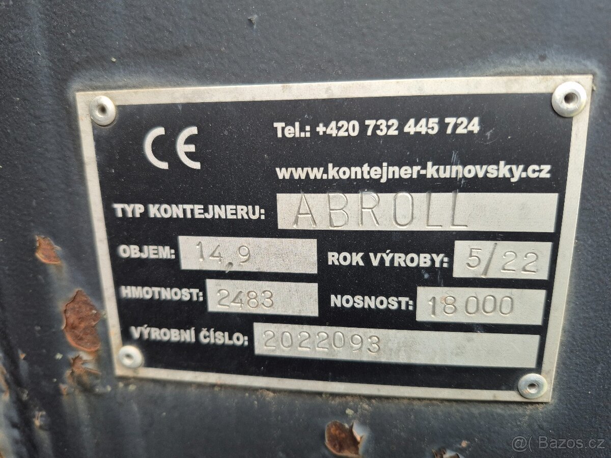 Hákový lisovací kontejner - 9