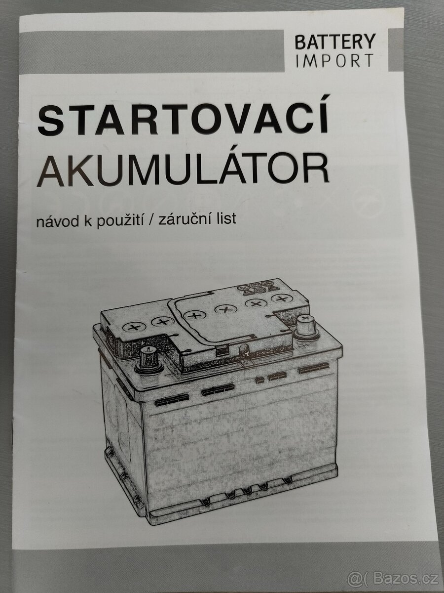 Autobaterie 12V 95 Ah LEVÁ akumulátor - 9