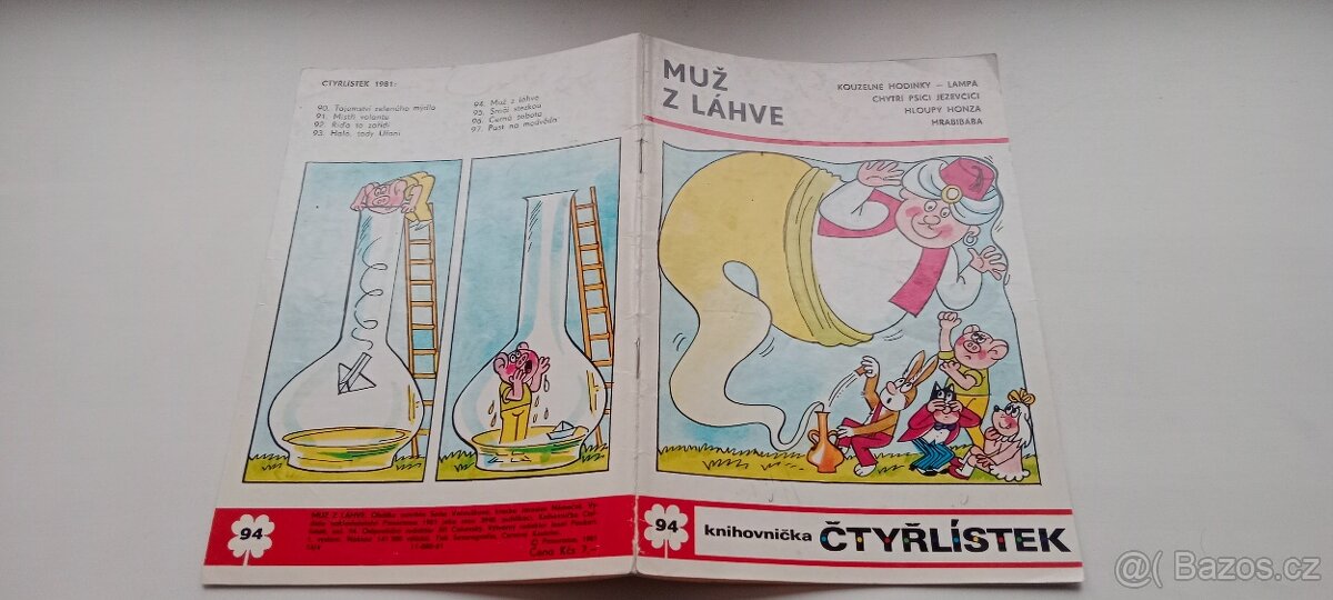 Čtyřlístek č. 90 - 97. Ročník 1981 - 9