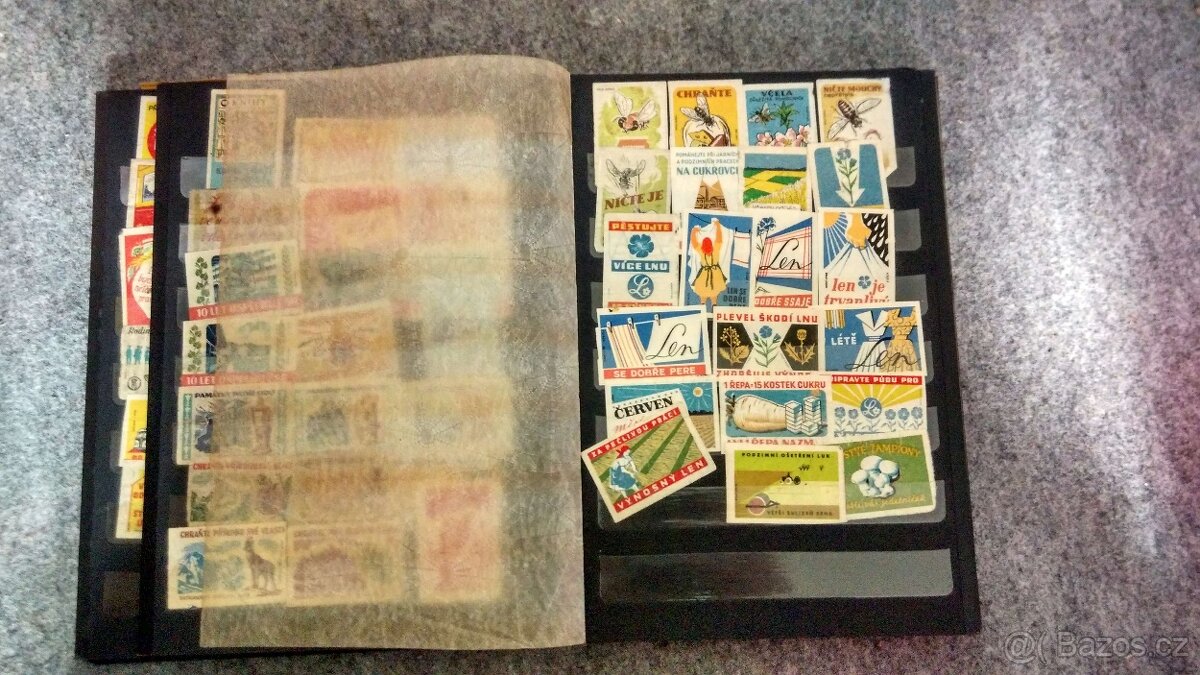 Sbírka etiket od zápalek – Československo 20. stol. - 9