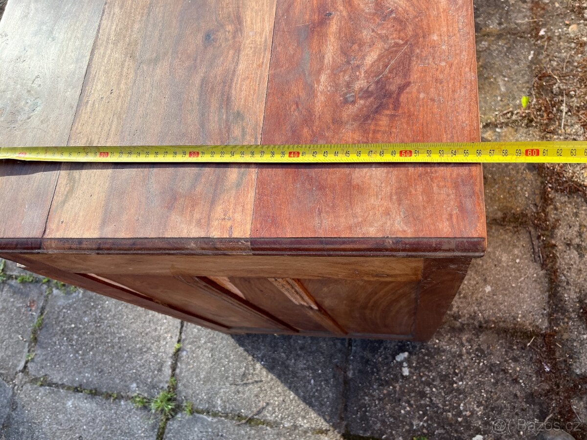 Komoda velká - masiv teak - 9