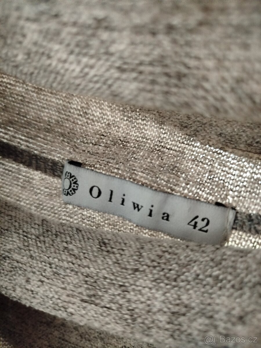 Teplé dámské šaty vel. 42 - 9