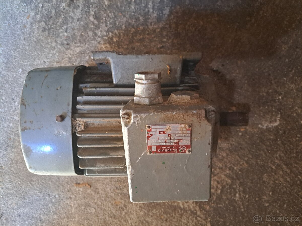 ELEKTROMOTORY 3fáz/400V + převodovka - 9