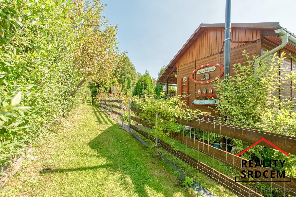 Prodej chaty 15 m2 se zahradou 382 m2, Albrechtice - Paseky - 9