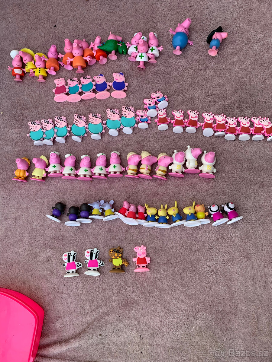 Kinder figurky Harry Potter, Princezny, Natoons, Peppa Pig - 9