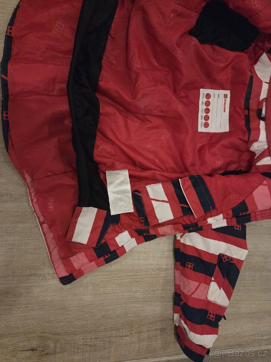 Lyzarska zimni bunda LEGO vel.116,skoronova - 9